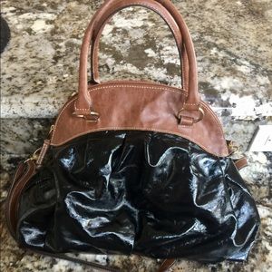 Bueno Brown and Black Purse